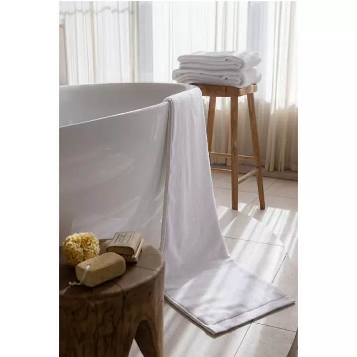 Полотенце банное Tkano, белое, 150х90 см