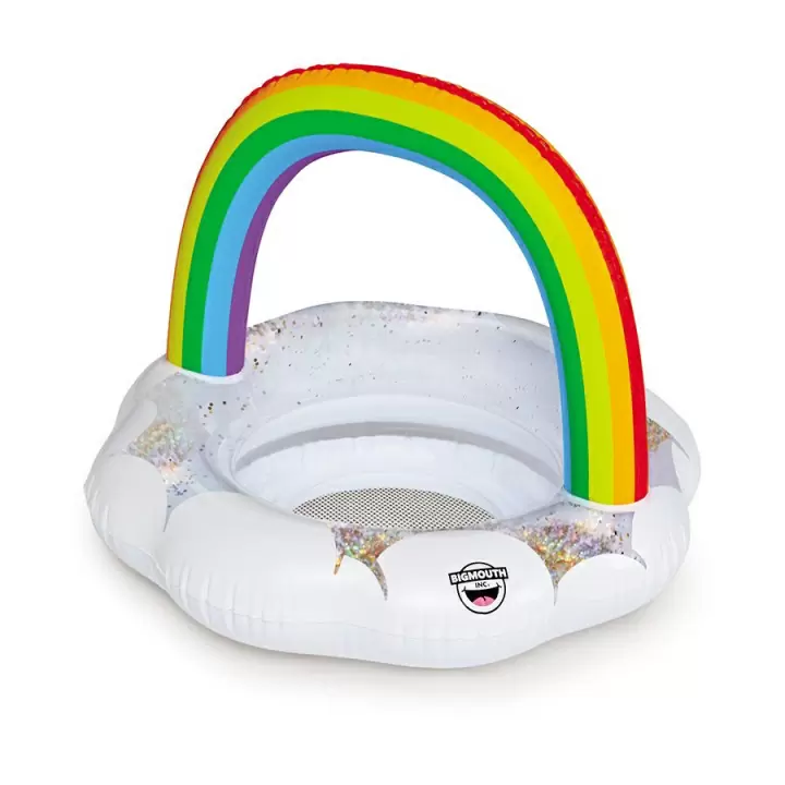Круг надувной детский BigMouth Rainbow