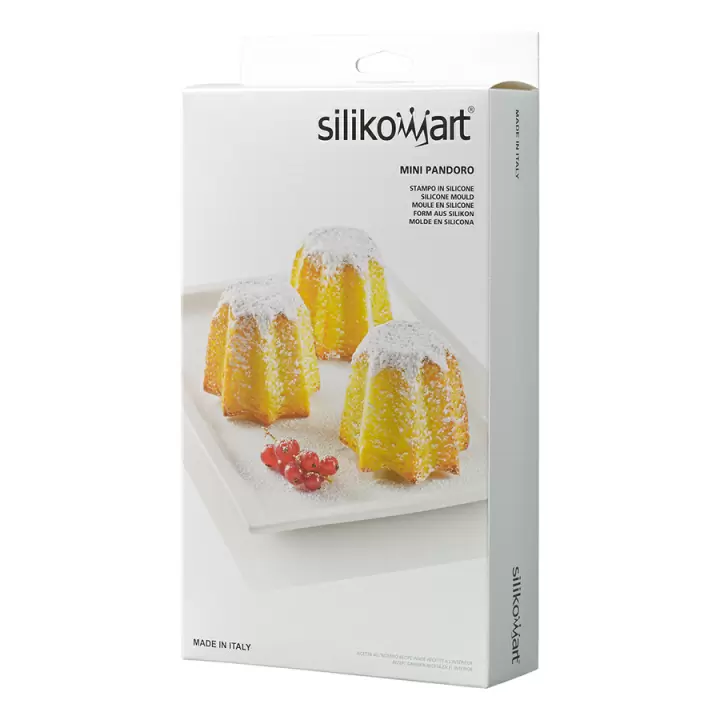 Форма для приготовления пирожных Silikomart Mini Pandoro силиконовая
