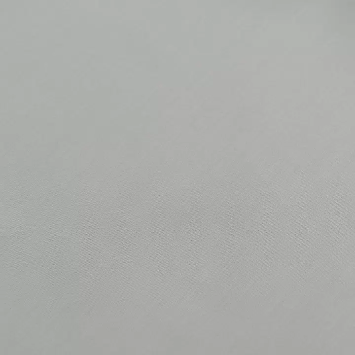Простыня на резинке детская из сатина светло-серого цвета из коллекции essential, 90х200х28 см