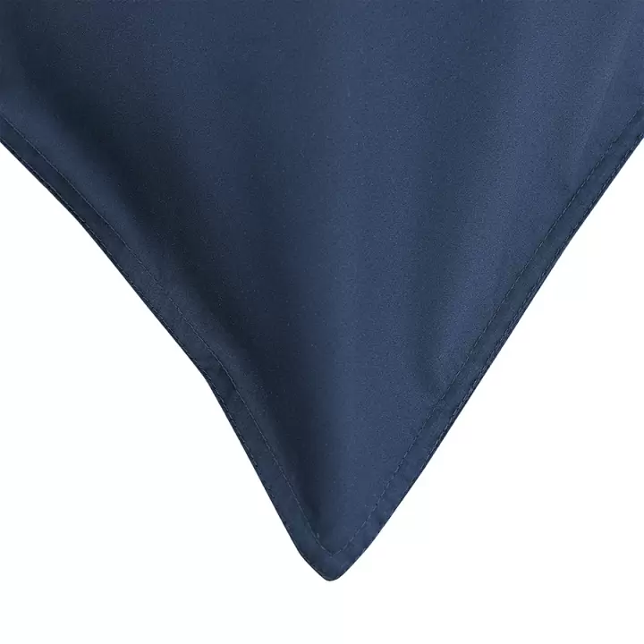 Набор наволочек из премиального сатина темно-синего цвета из коллекции essential, 70х70 см