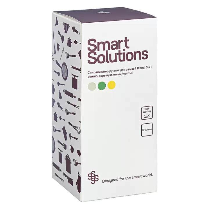 Спирализатор ручной для овощей Smart Solutions Bland 3 в 1