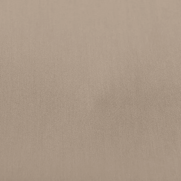 Простыня из сатина светло-коричневого цвета из коллекции essential, 180х270 см