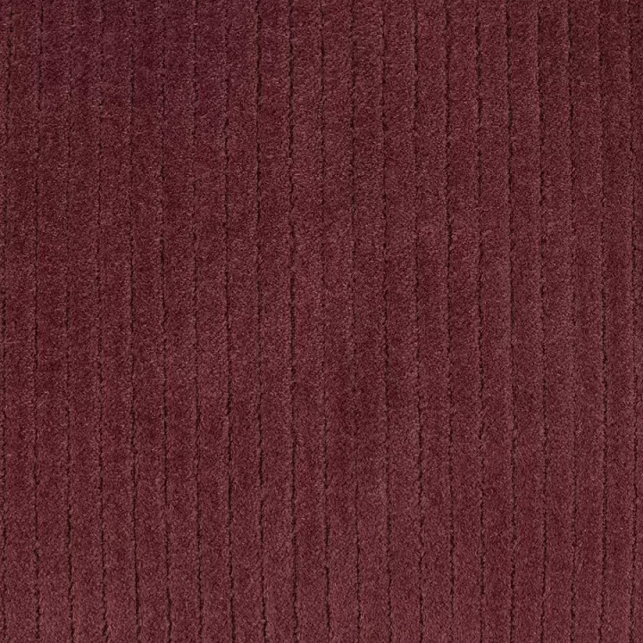 Чехол на подушку фактурный из хлопкового бархата бордового цвета  из коллекции essential, 45х45 см