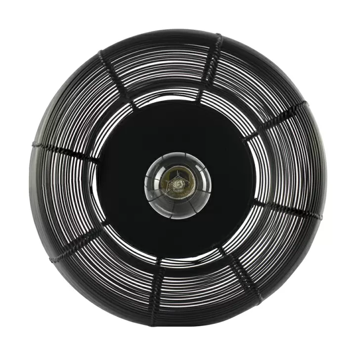 Лампа настольная vinger, D22х26 см, черная