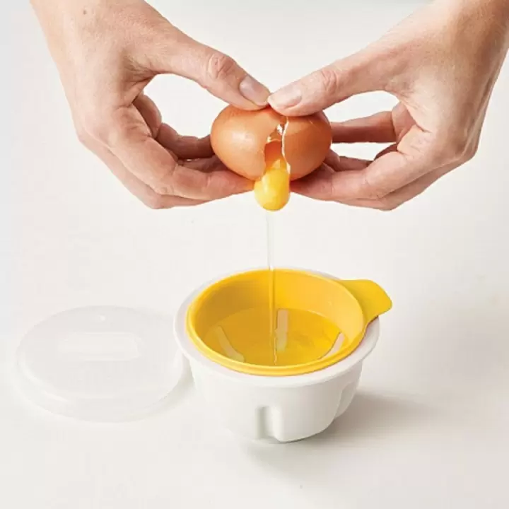 Форма для приготовления яиц пашот в микроволновой печи Joseph Joseph M-Poach, желтая