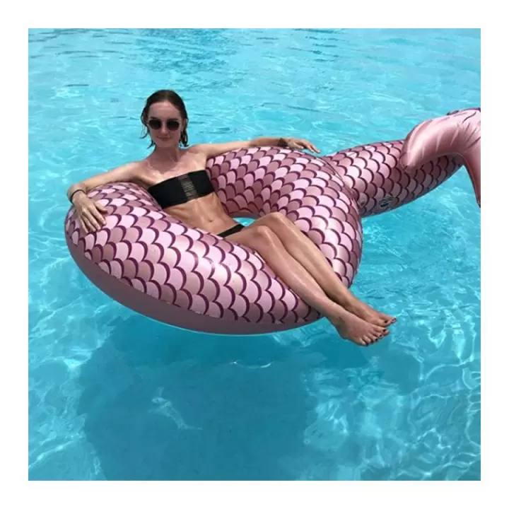 Круг надувной BigMouth Mermaid Rose Gold