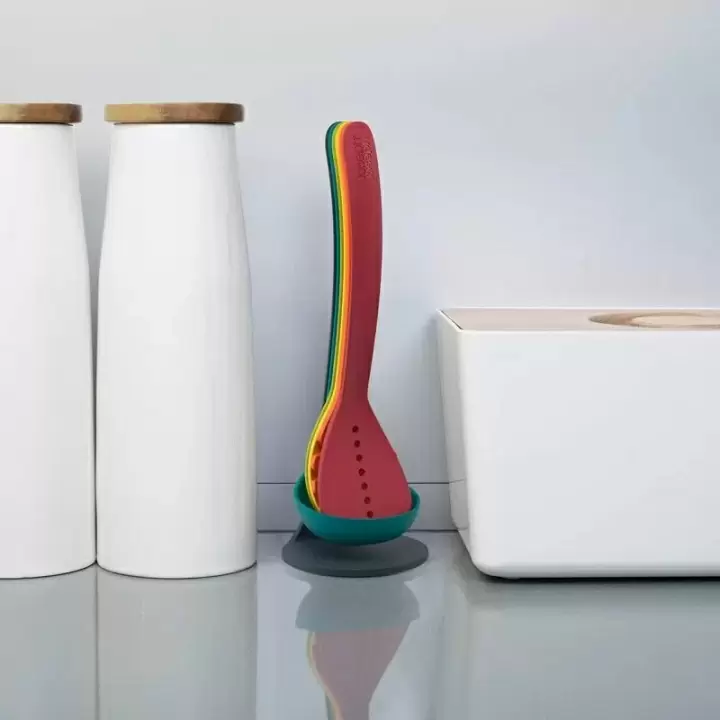 Набор кухонных инструментов на подставке Joseph Joseph Nest Plus, разноцветный_УЦЕНКА