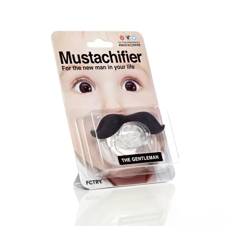 Оригинальная соска Mustachifier "Усы"