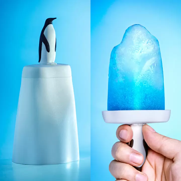 Форма для мороженого QUALY Penguin on ice
