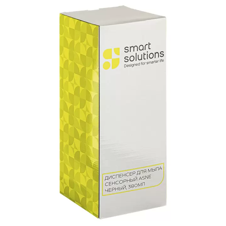 Диспенсер для мыла сенсорный Smart Solutions Asne, 380 мл, черный