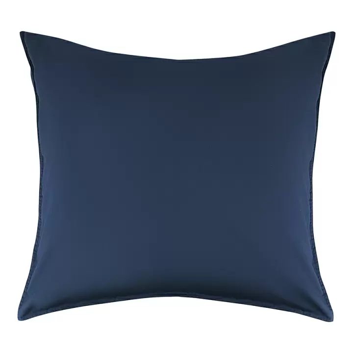 Набор наволочек из премиального сатина темно-синего цвета из коллекции essential, 70х70 см