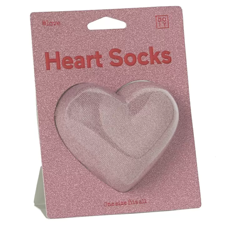 Носки Doiy Heart Socks, розовые