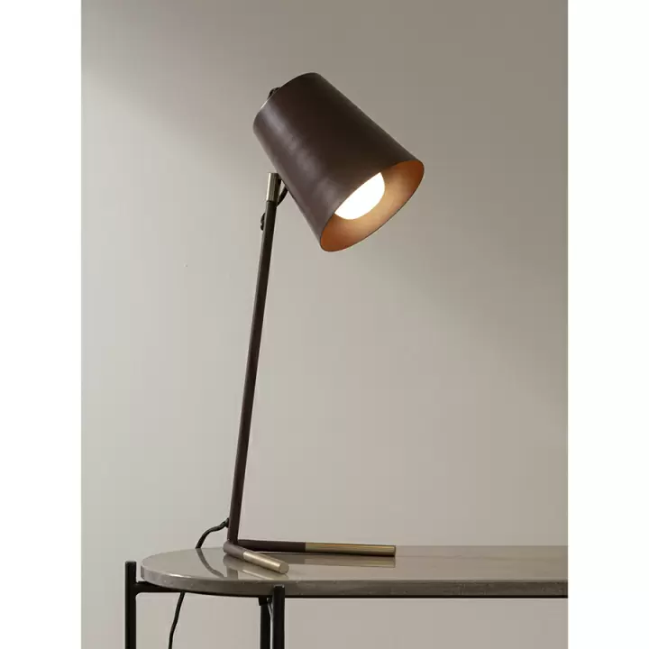 Лампа настольная byokko, D20х55 см, сливовая