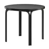 Столик кофейный ror, D50 см, черный