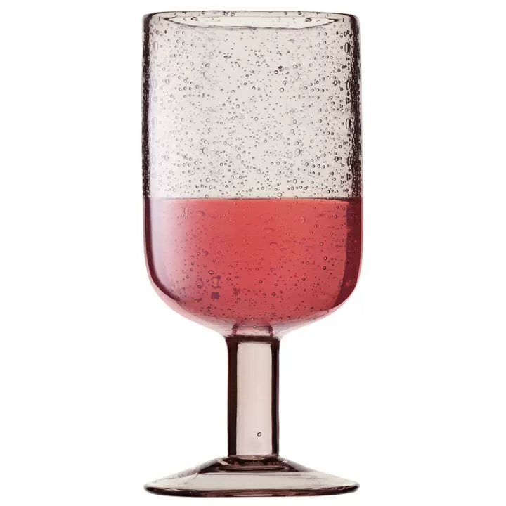 Набор бокалов для вина Liberty Jones Flowi, 410 мл, розовые, 2 шт