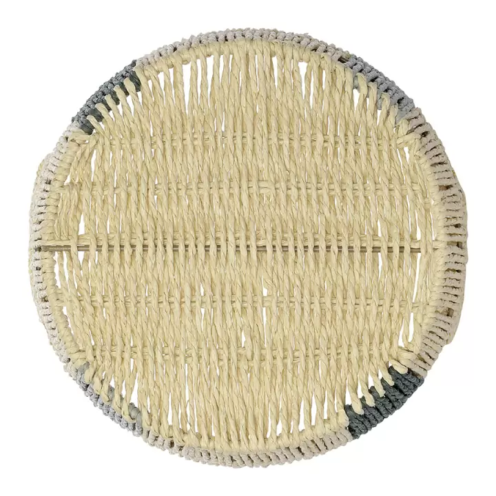 Корзина плетеная круглая bodhran sage из коллекции ethnic, размер l