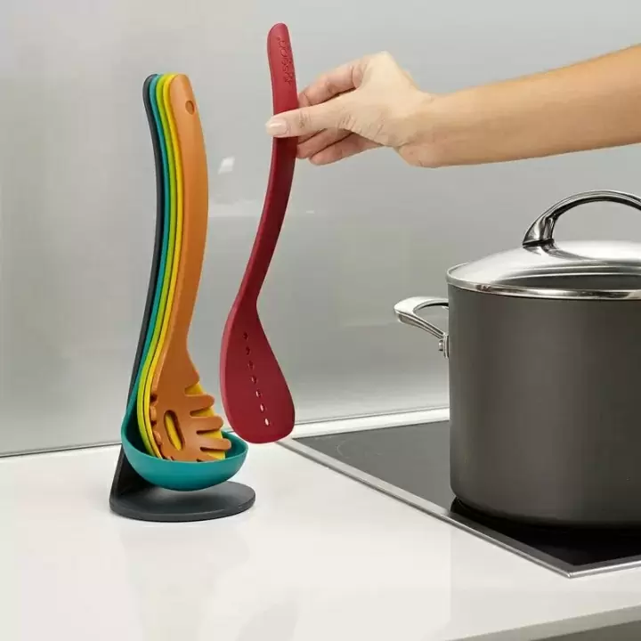 Набор кухонных инструментов на подставке Joseph Joseph Nest Plus, разноцветный_УЦЕНКА