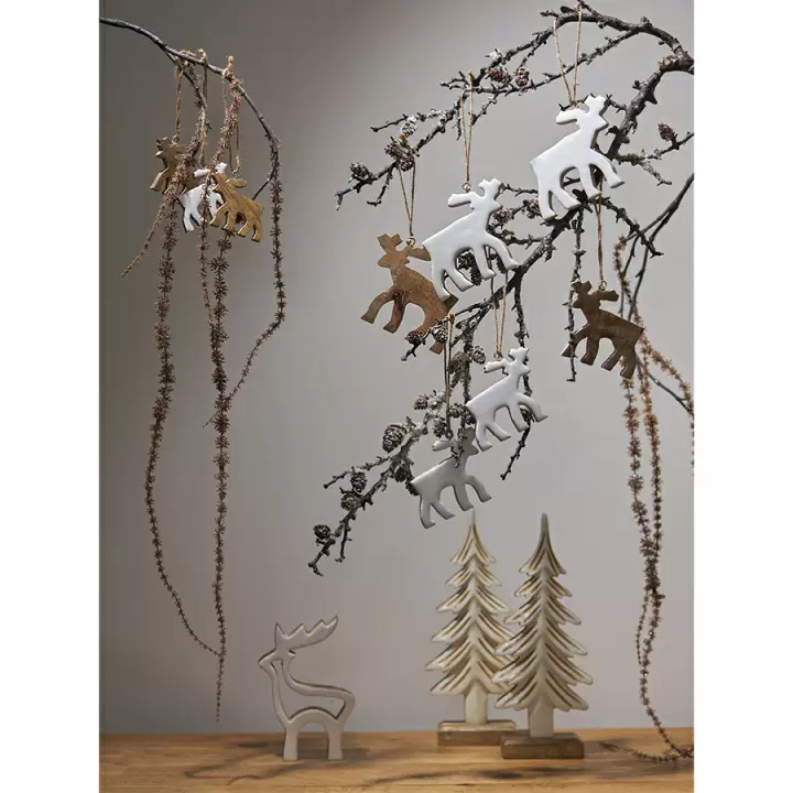 Декор новогодний reindeer dasher из коллекции new year essentiall, 18 см