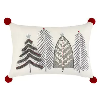 Чехол на подушку enchanted pines из коллекции new year essential