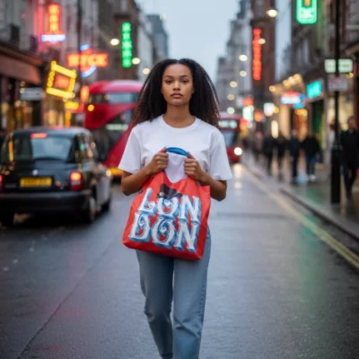 Складная сумка LOQI ALEX TROCHUT London