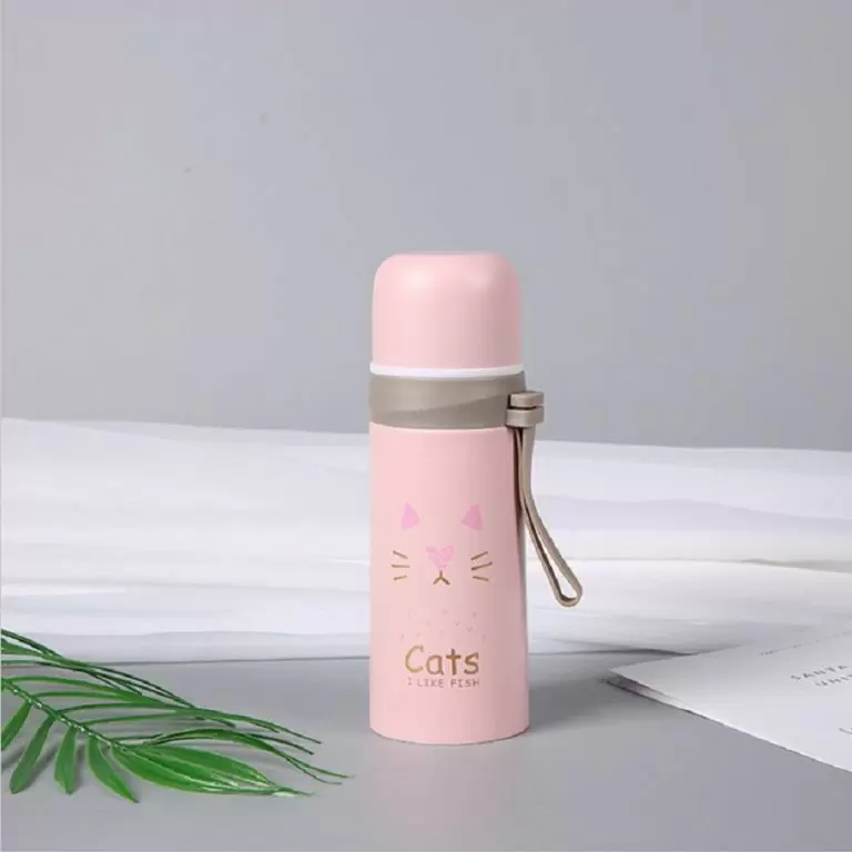 Термос Talk You Cats, розовый (350 мл)