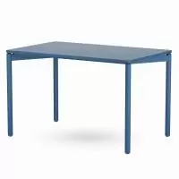 Стол обеденный saga, 75х120 см, синий