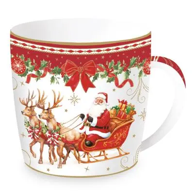 Кружка christmas heritage, santa, 350 мл
