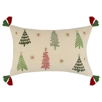 Чехол на подушку frozen pines из коллекции new year essential
