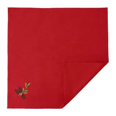 Салфетка сервировочная Зима в лесу из коллекции new year essential, 45х45 см