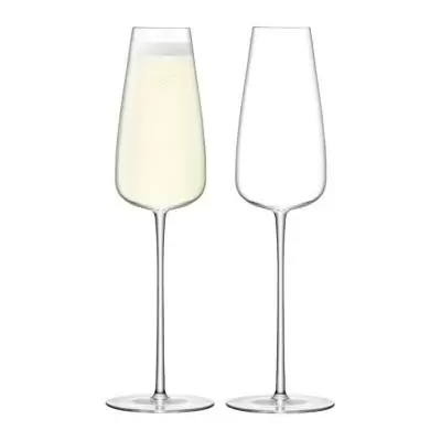 Набор бокалов-флейт LSA International Wine Culture 330 мл, 2 шт