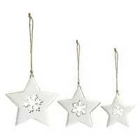 Набор елочных украшений winter stars из коллекции new year essential