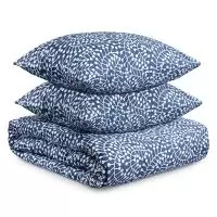 Комплект постельного белья темно-синего цвета с принтом Спелая смородина из коллекции scandinavian touch, 150х200 см