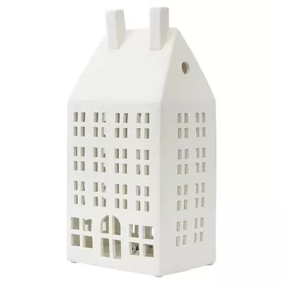 Домик из фарфора с подсветкой aarhus из коллекции new year essential, 26,6 см