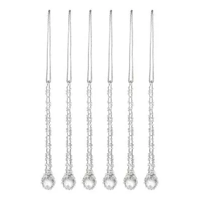 Набор ёлочных украшений icy sparkles из коллекции new year essential, 6 шт.
