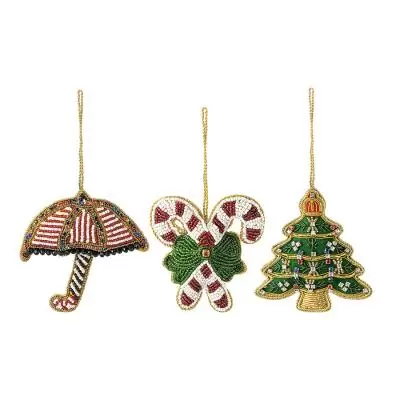 Набор ёлочных украшений christmas blink из коллекции new year essential, 3 шт.