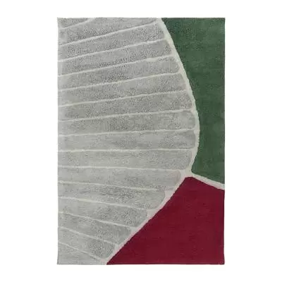 Ковер из хлопка с рисунком tea plantation из коллекции terra, 120х180 см