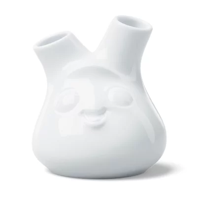 Ваза Tassen Cheeky, 10 см, белая