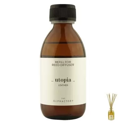 Наполнитель для диффузора Ambientair The Olphactory, Utopia, Leather, 250 мл