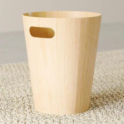 Корзина для мусора Umbra Woodrow, натуральное дерево