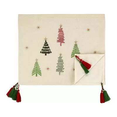 Дорожка на стол frozen pines из коллекции new year essential, 45х150 см