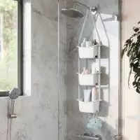 Подвесные корзины для ванной Umbra Flex, белые