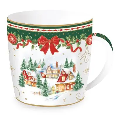 Кружка christmas heritage, village, 350 мл