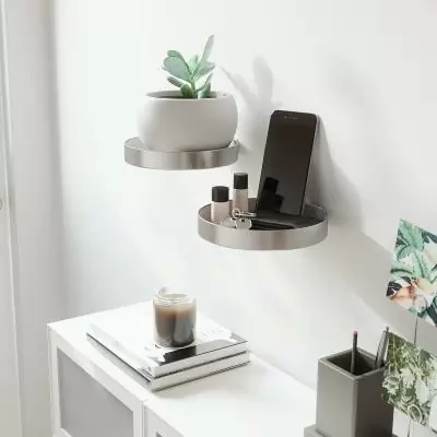 Набор полок Umbra Perch 2 шт, никель