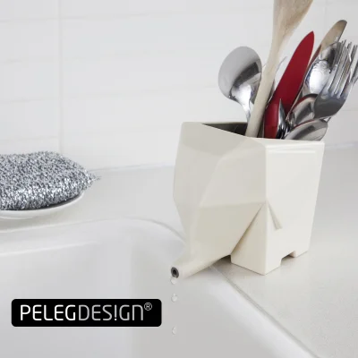 Сушилка для столовых приборов Peleg Design Jumbo, кремовая