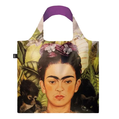 Складная сумка FRIDA KAHLO Self Portrait with Hummingbird and Thorn Necklace