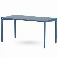 Стол обеденный saga, 75х150 см, синий