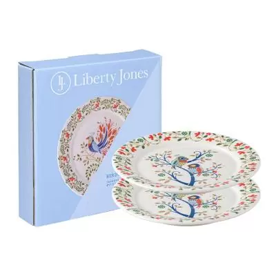 Набор тарелок love birds из коллекции birds of paradise в подарочной упаковке, D18 см, 2 шт.