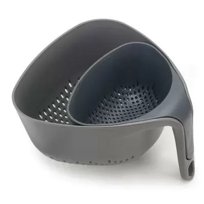 Набор из 2 дуршлагов Nest (серый)