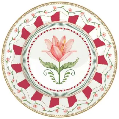 Тарелка десертная flowery, 19,2 см